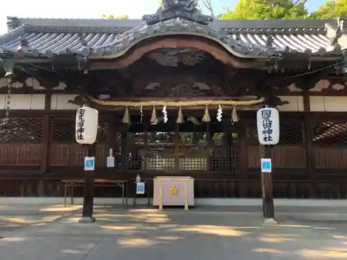 陶荒田神社の本殿