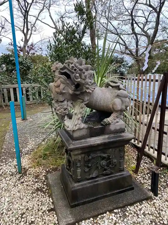 児玉神社の狛犬