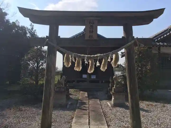 網戸神社の鳥居