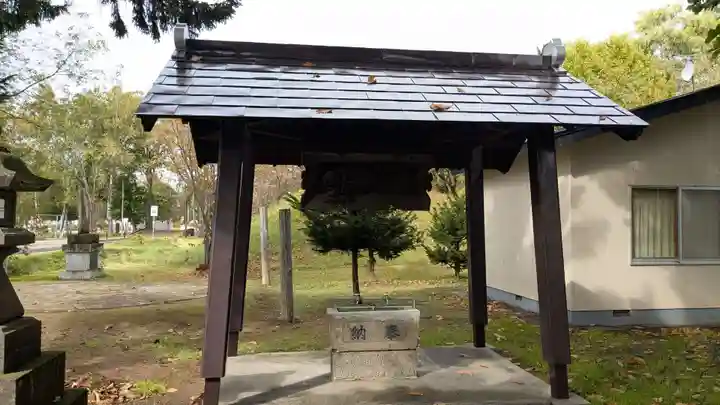 中札内神社の手水舎