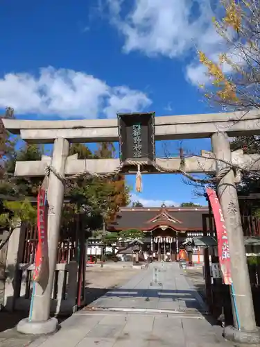 阿部野神社の鳥居