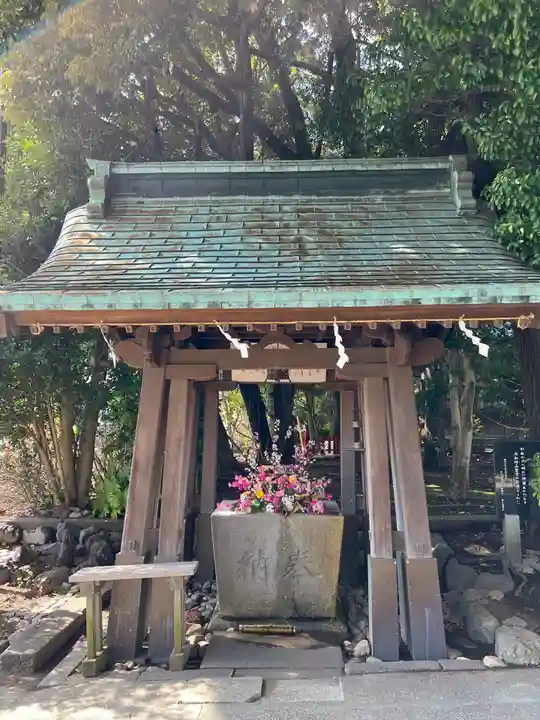 山宮浅間神社の手水舎