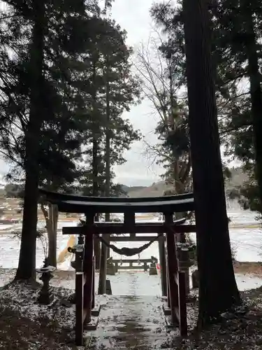 大宮温泉神社の鳥居