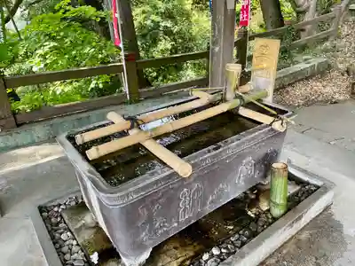 唐澤山神社の手水舎