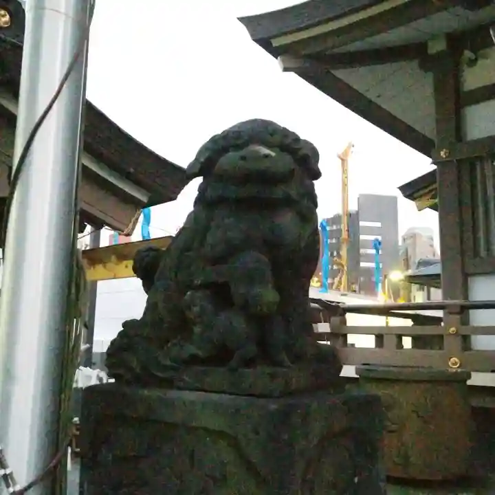 御穂鹿嶋神社の狛犬