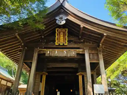 志賀海神社の本殿・本堂