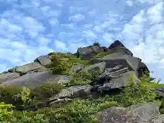 山家神社奥宮の自然