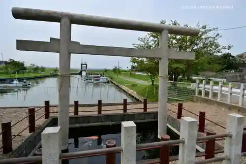 息栖神社の鳥居