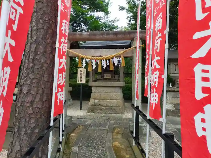 中野沼袋氷川神社の末社・摂社