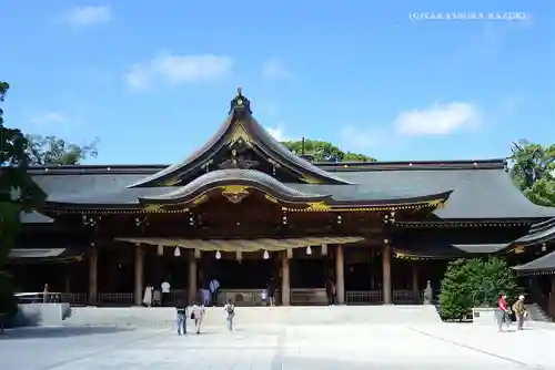 寒川神社の本殿・本堂