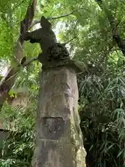 黒田原神社の狛犬