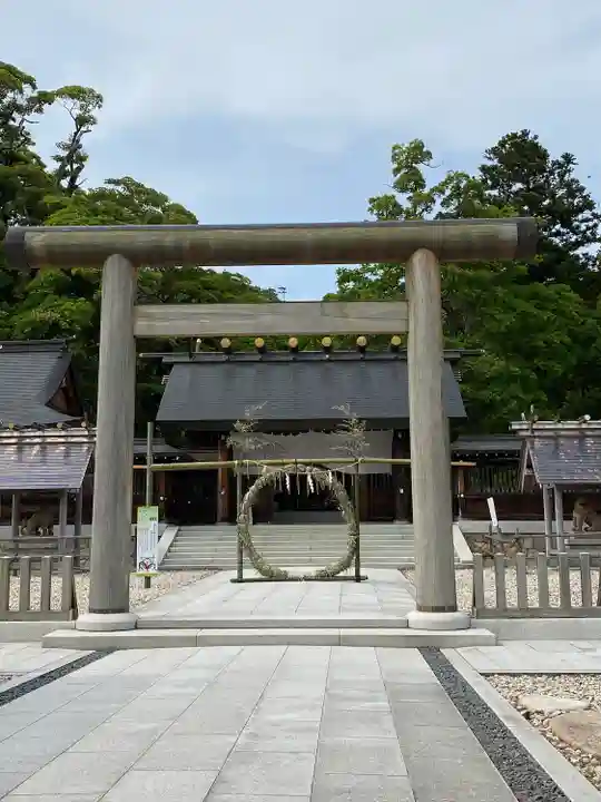 丹後一ノ宮 元伊勢 籠神社の鳥居