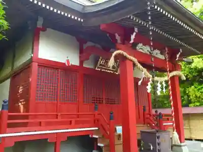 南大沢八幡神社の本殿・本堂