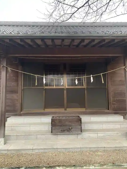 屯倉社(下三宅)の本殿・本堂