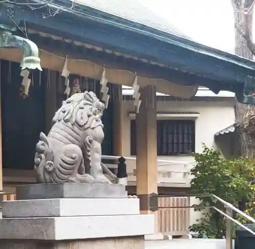 榊神社の狛犬