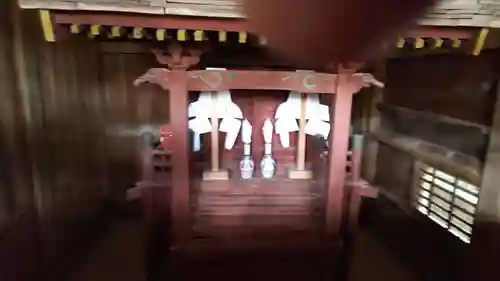 秋葉神社の本殿