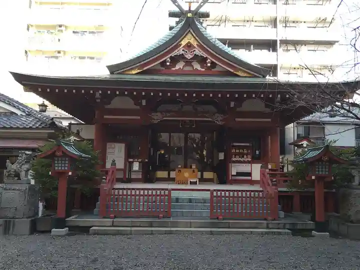 秋葉神社の本殿・本堂