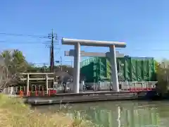 息栖神社の鳥居