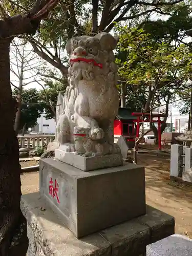 熊野神社の狛犬