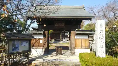 青林寺の山門