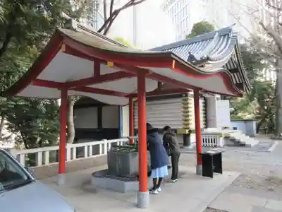 日枝神社の手水舎