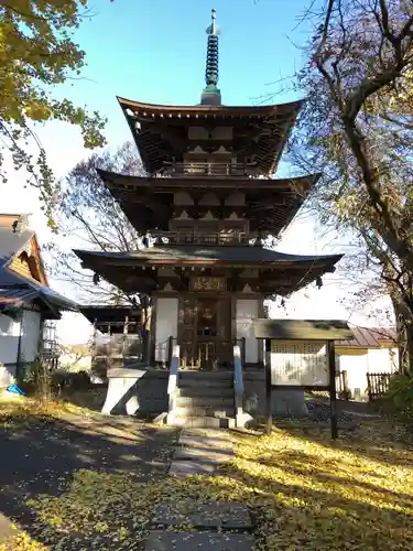 恵隆寺(立木千手観音)の塔