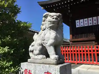雷電神社の狛犬