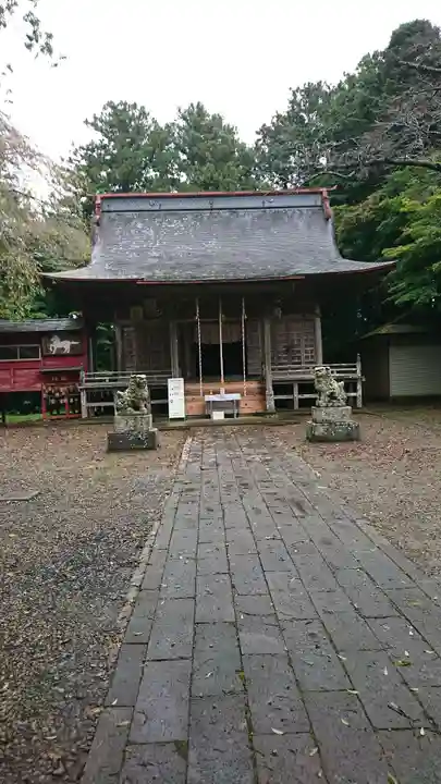 登米神社の本殿・本堂