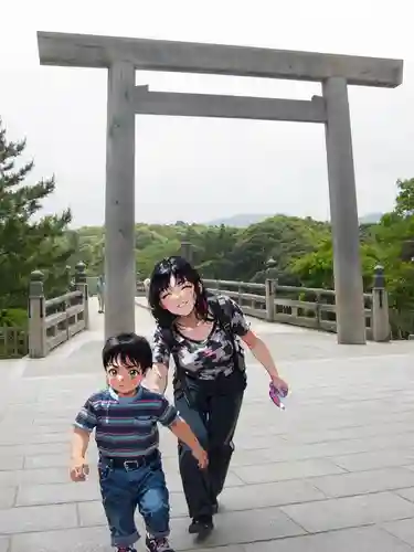 伊勢神宮内宮（皇大神宮）の鳥居