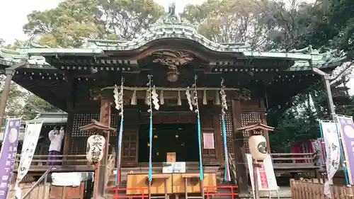 代々木八幡宮の本殿・本堂