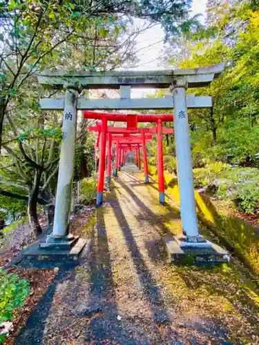 岐阜稲荷山本社の鳥居