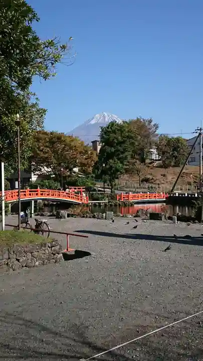 富士山本宮浅間大社の庭園