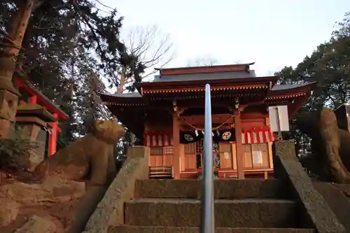 阿久津「田村神社」（郡山市阿久津町）旧社名：伊豆箱根三嶋三社の本殿・本堂