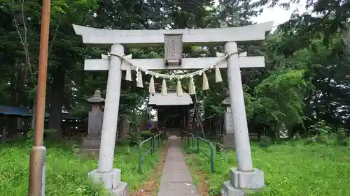 上宮稲荷神社の鳥居