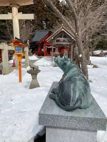 矢不来天満宮の狛犬