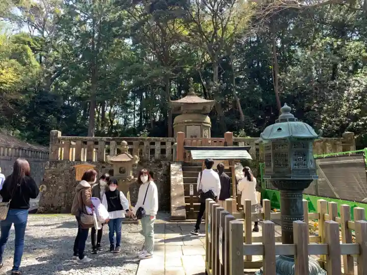 久能山東照宮のお墓
