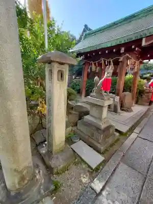 富士浅間神社の狛犬