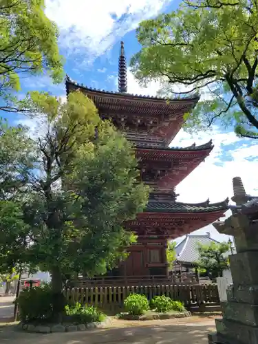 甚目寺の塔