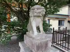 長良神社の狛犬