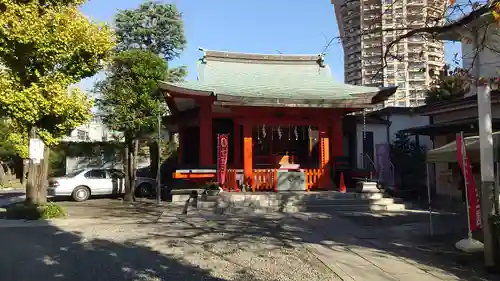 麻布氷川神社の本殿・本堂