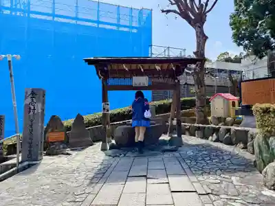 王子神社の手水舎