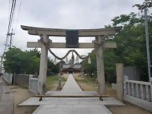 大窪八幡宮の鳥居