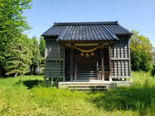 戸隠神社の本殿