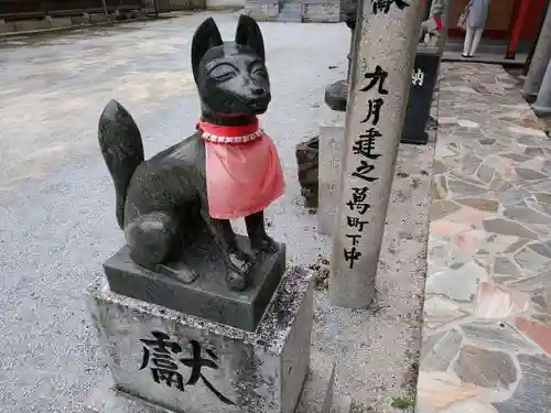 警固神社の狛犬