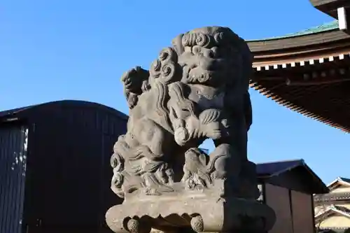 熊野福藏神社の狛犬