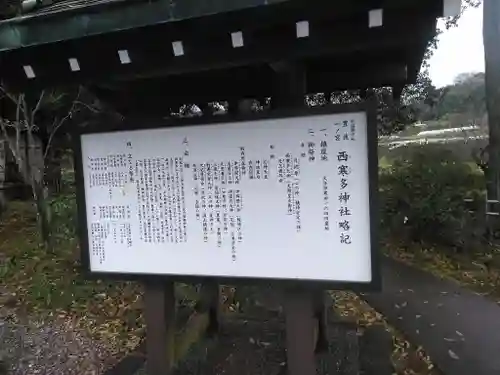 西寒多神社の歴史