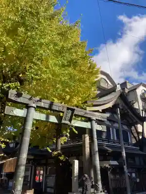 湯島天満宮の鳥居