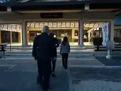 三重縣護國神社の本殿