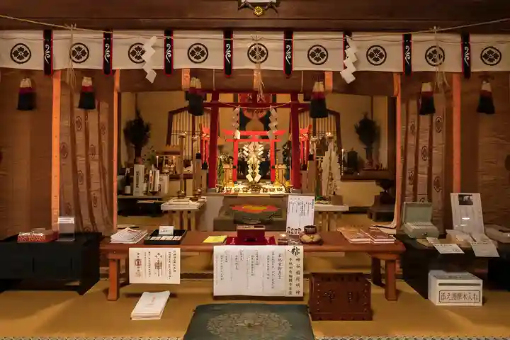 神谷稲荷明神社の本殿・本堂