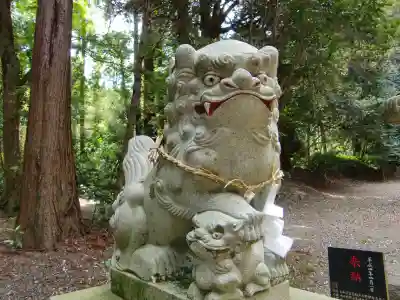 成東八幡神社の狛犬
